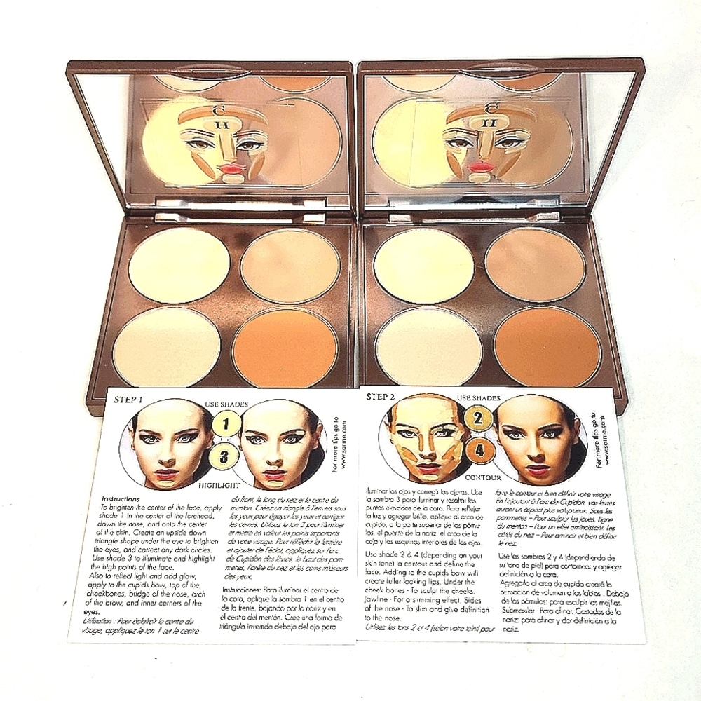 LOT 2Pcs Sormē Professional Contour Kit 0.5oz